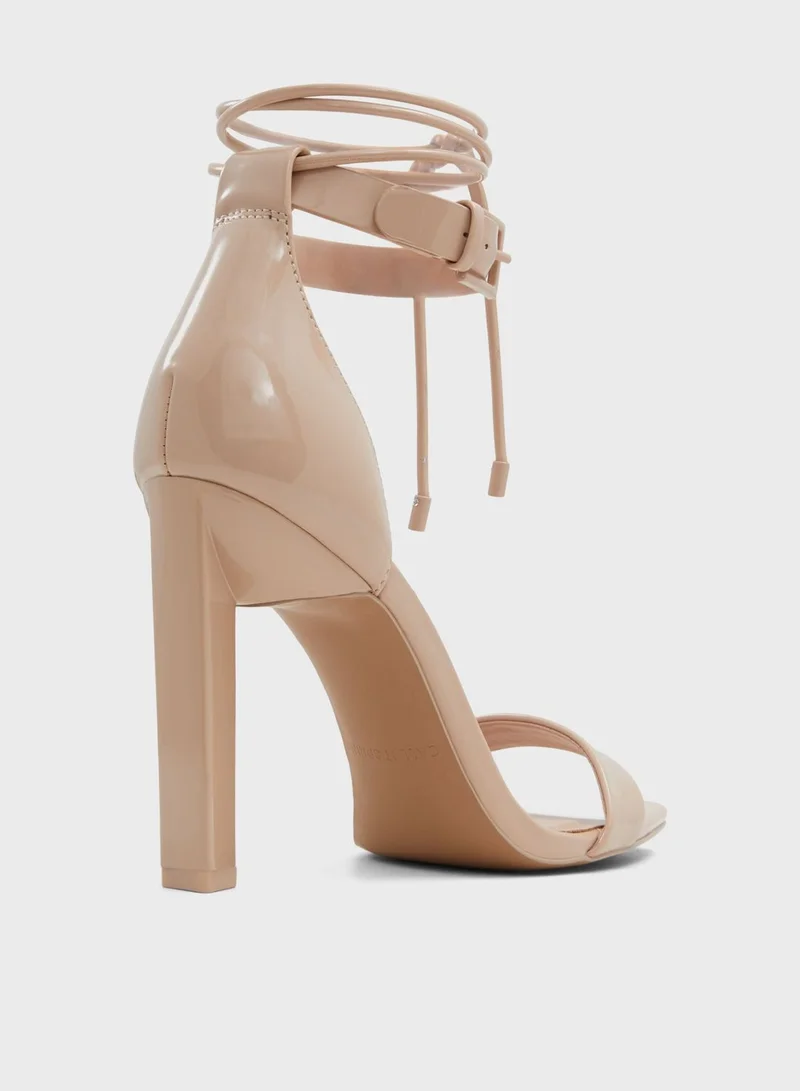 CALL IT SPRING Eleezaa Ankle Strap High Heel Sandals