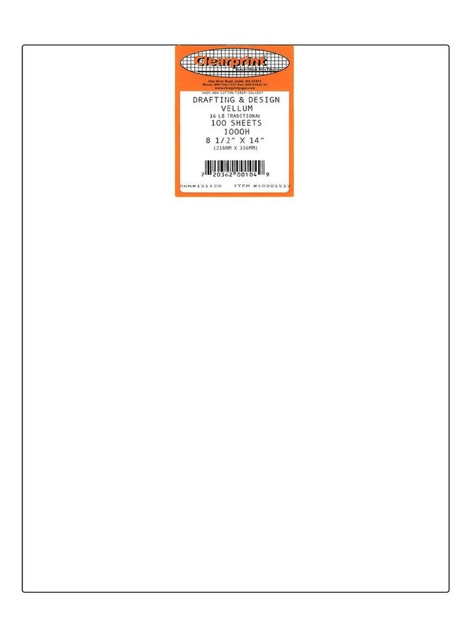 CLEARPRINT Alvin Cp10201512 85" x 14" Design Vellum (10201512) - Image 1