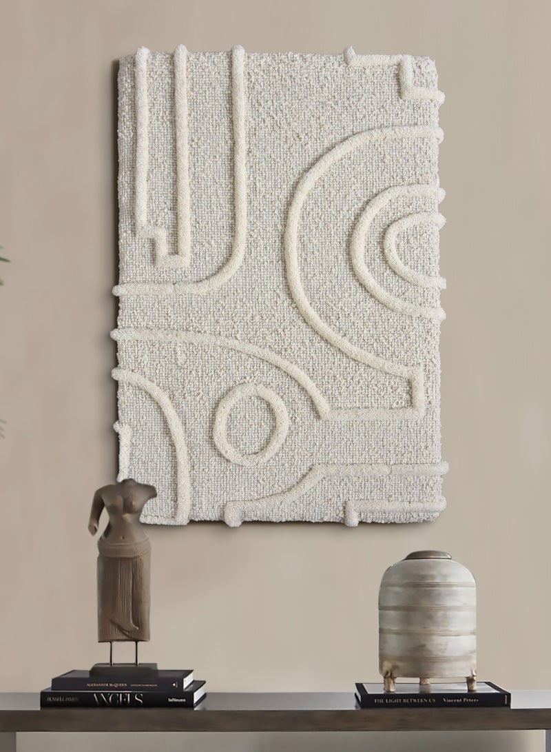 لوفت كينزوا، لوحة فنية جدارية، لوحة فنية جدارية لتزيين الحائط، مقاس 60×90 سم، قماش، عاجي