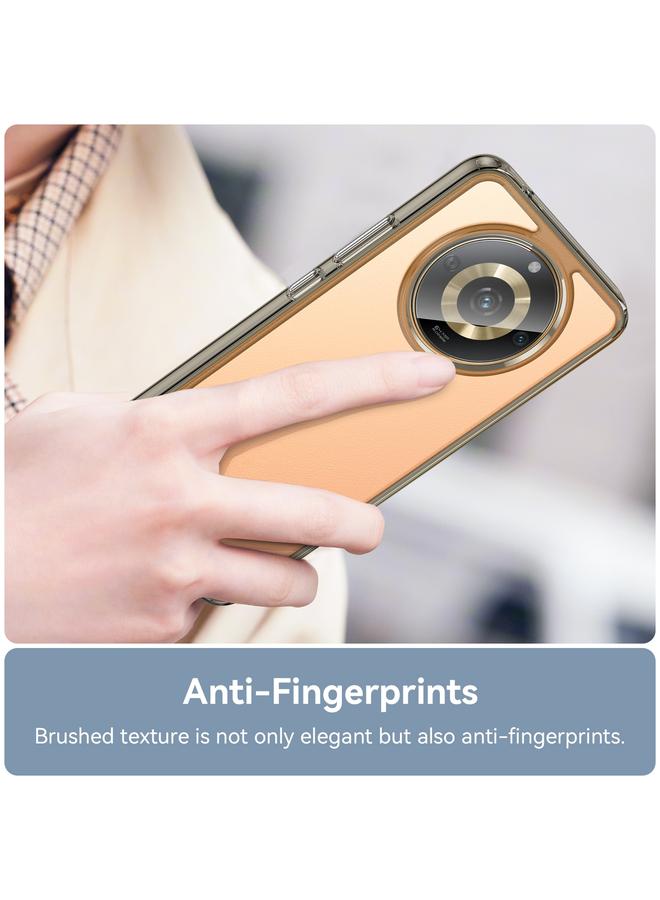 اس-توب جراب لهاتف Realme Narzo 60 من سلسلة ألوان متنوعة من الأكريليك الهجين المصنوع من مادة TPU - Image 5