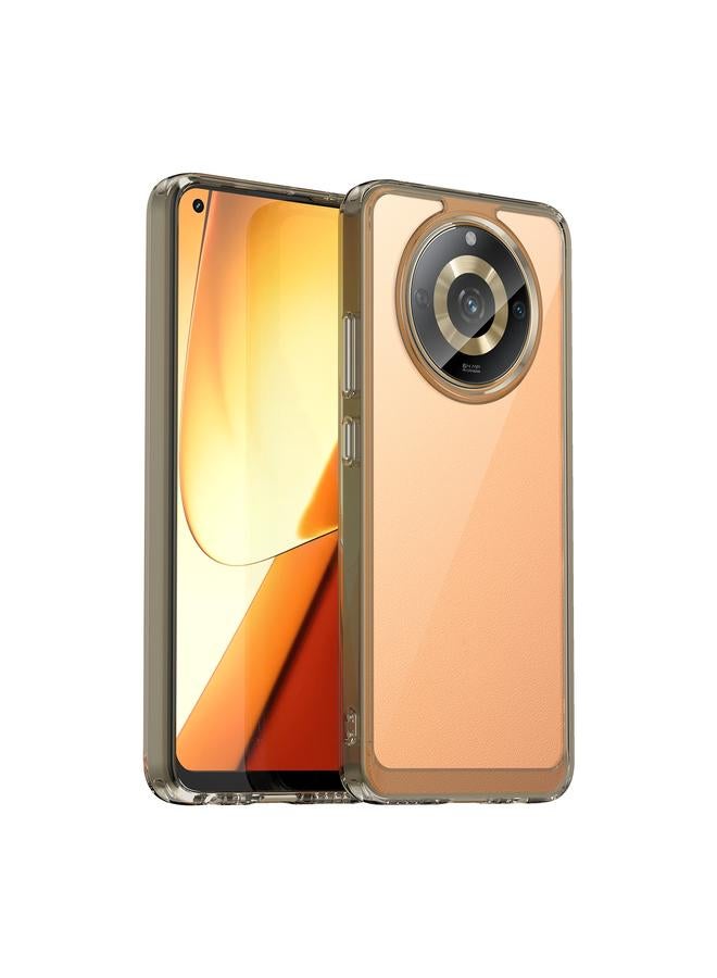 اس-توب جراب لهاتف Realme Narzo 60 من سلسلة ألوان متنوعة من الأكريليك الهجين المصنوع من مادة TPU - Image 1