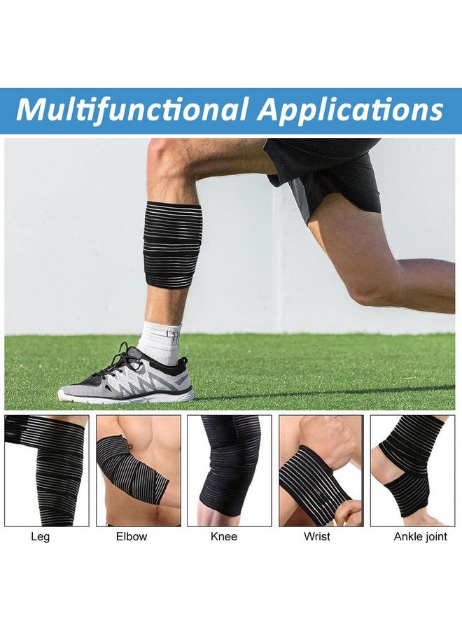 HANNEA® 1Pc Thigh Support Compression Bandage Brace Wrap for Men and Women, Elastic Calf Compression Bandage Leg Compression Sleeve for Legs Pain Relief, Plantar Fasciitis, Stabilising Ligaments - Image 5