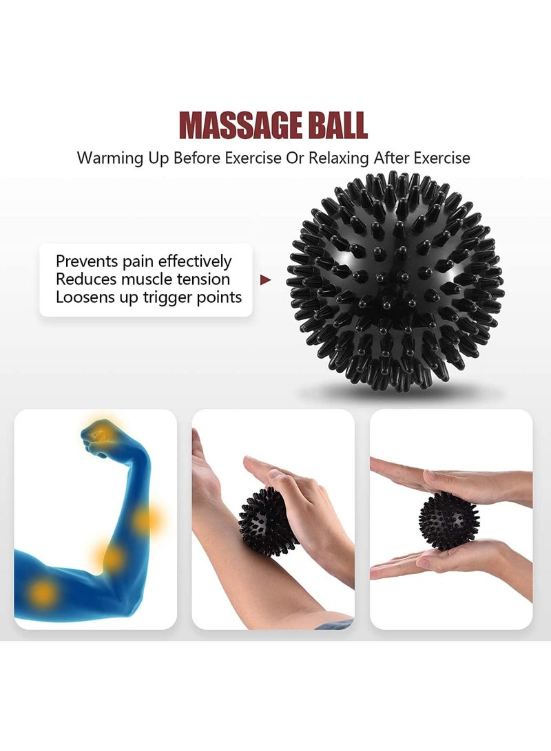 founder Grip Strength Trainer Kit with Counter 6 Pack, Adjustable Hand Grip Strengthener, Finger Exerciser, Finger Stretcher, Grip Ring and Stress Relief Grip Ball, Massage Ball for Recovery - Image 2