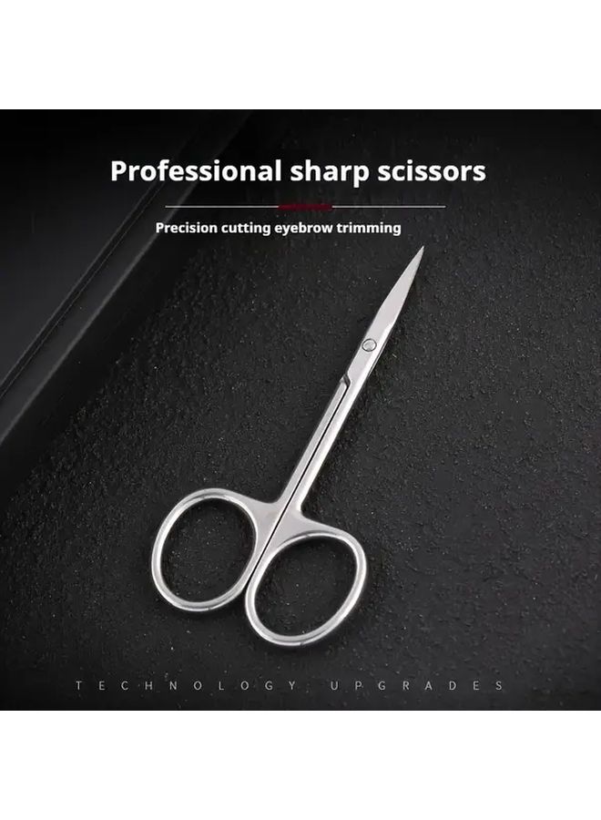 Heavy Duty Medical Bandage Scissors 11cm Professional Multipurpose Silver - Image 2