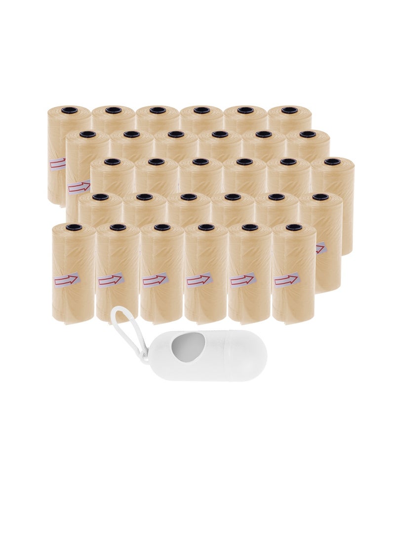 STAR BABiES Star Babies Scented Bag-Pack of 30/450bags with Dispenser - Ivory  - Image 1