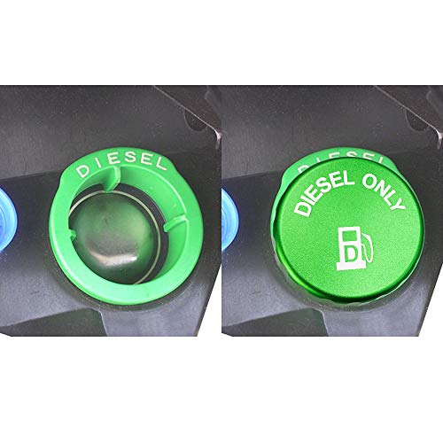 DOCA DIESEL Only for 2019-2025 Dodge Ram green diesel fuel cap. And DEF Cap. The aluminum fuel tank cap is magnetic - Image 2