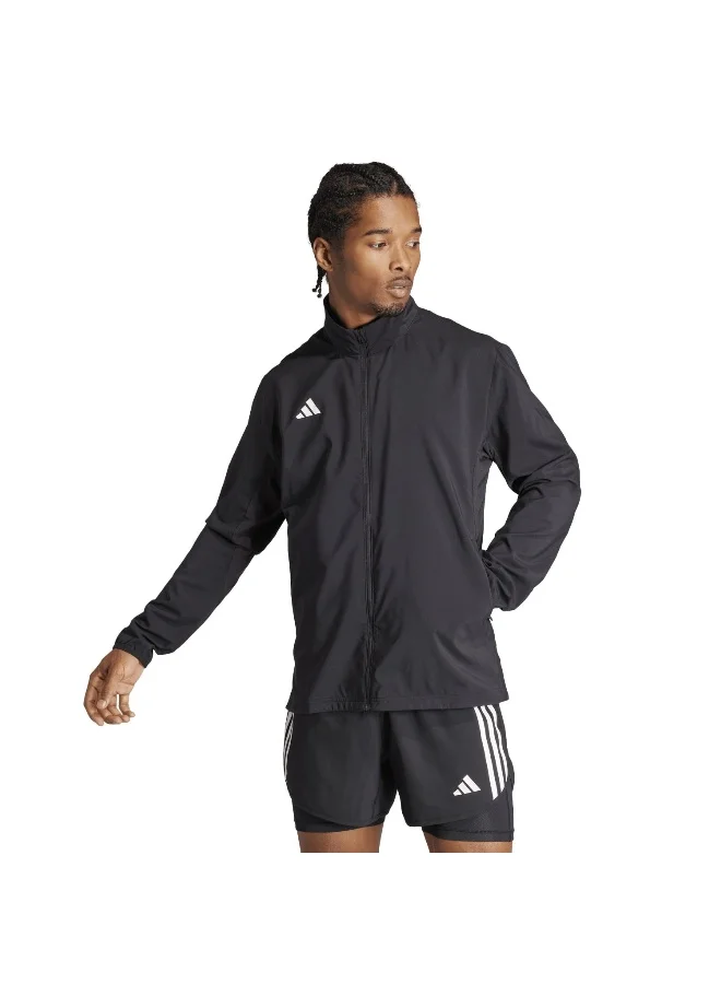 Adidas Adizero E Jckt Black Running Jackets For Men XS