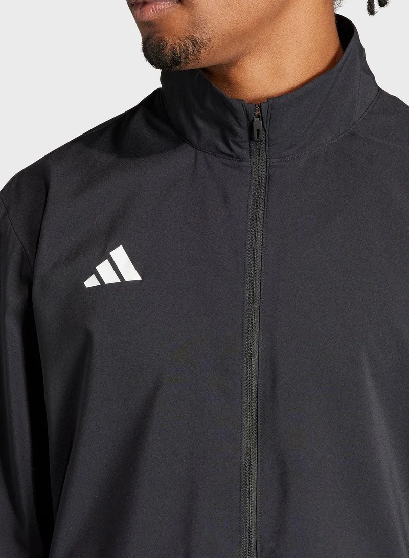 Adidas Adizero E Jckt Black Running Jackets For Men XS