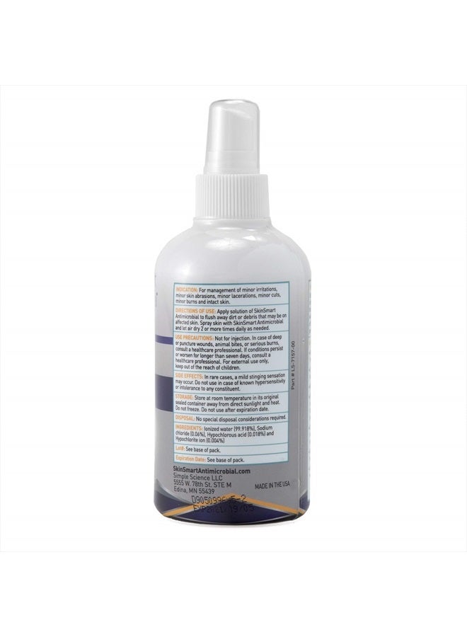 SkinSmart Antimicrobial SkinSmart Facial Cleanser for Acne, Targets Bacteria for Active Teenage Athletes Post Workout and Adult Acne, 8 oz Spray Bottle, Safe for Multiple Daily Uses  - Image 5