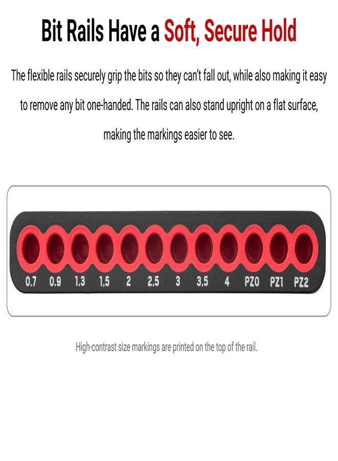 تيكتون طقم مفك براغي TEKTON مقاس 4 مم و1/4 بوصة مع علب (134 قطعة) | DRV99004 - Image 3