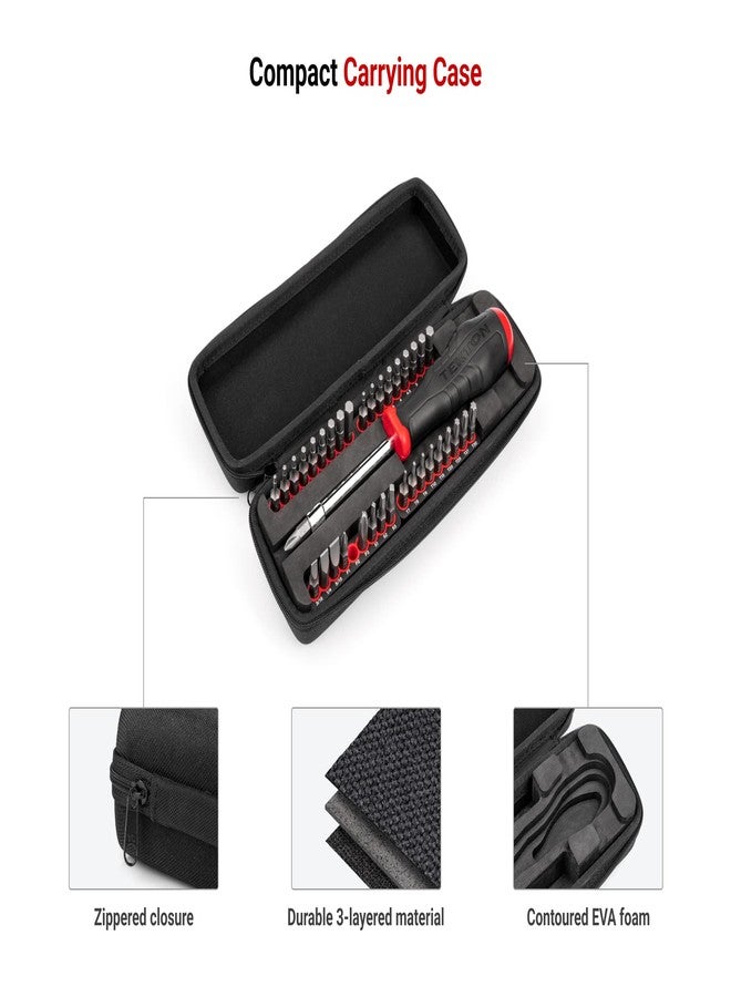 تيكتون طقم مفك براغي TEKTON مقاس 4 مم و1/4 بوصة مع علب (134 قطعة) | DRV99004 - Image 4