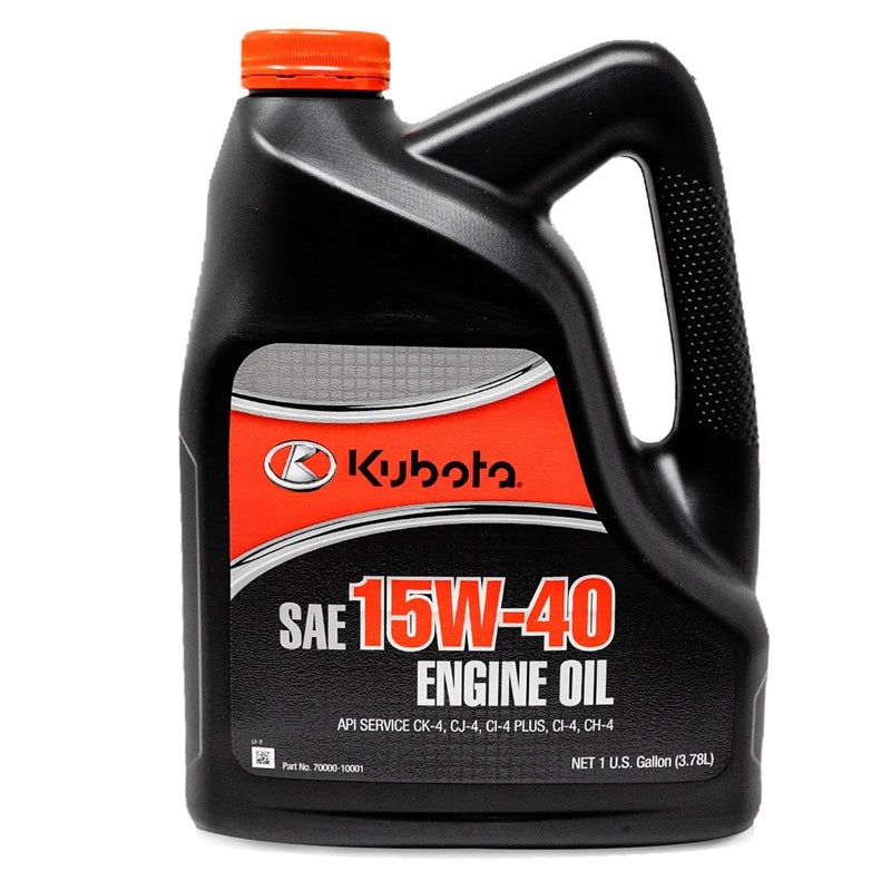 Kubota Gallon Genuine OEM KubÐ¾tÐ° 15W-40 Engine Oil 70000-10001 - Image 1