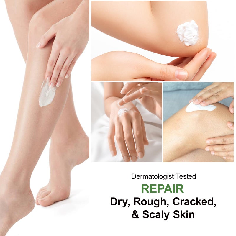 YAFUSIPE Urea Cream 60 Percent For Feet Maximum Strength Plus Salicylic Acid 2%, Tea Tree Foot Lotion For Dry Feet, Foot Cream Intensive Repair Foot Moisturizer 5.29oz - Image 2