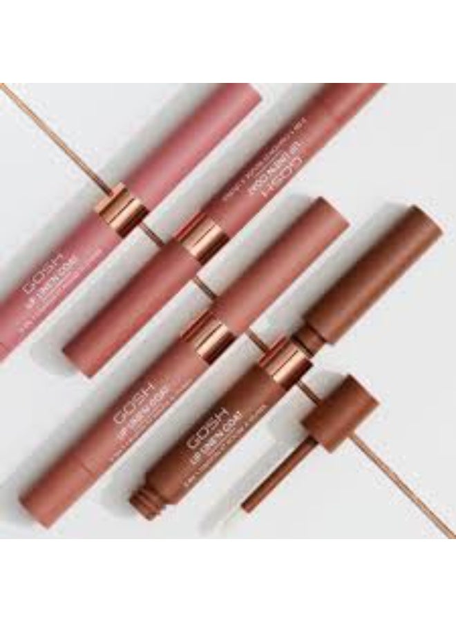 جوش أحمر شفاه جوش ليب لاين آند كوت 2 في 1، لون 002، لون القرفة المحروقة، 2 مل - Image 4