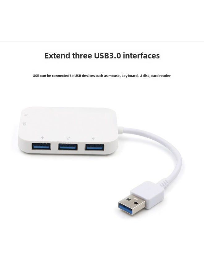 أكينو محطة إرساء Type-C متعددة الوظائف بخمسة منافذ  
محول USB 3.0 متعدد المنافذ  
موزع USB مع منفذ سماعة رأس 3.5 مم - Image 4