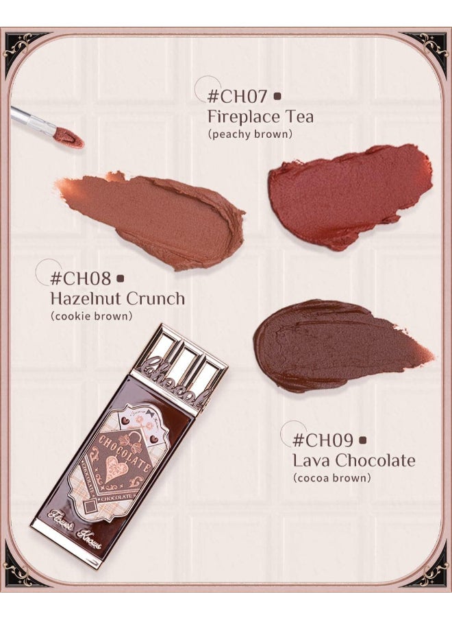 Flower Knows - Chocolate Wonder-Shop Cloud Lip Cream CH07 Fireplace Tea - Image 1