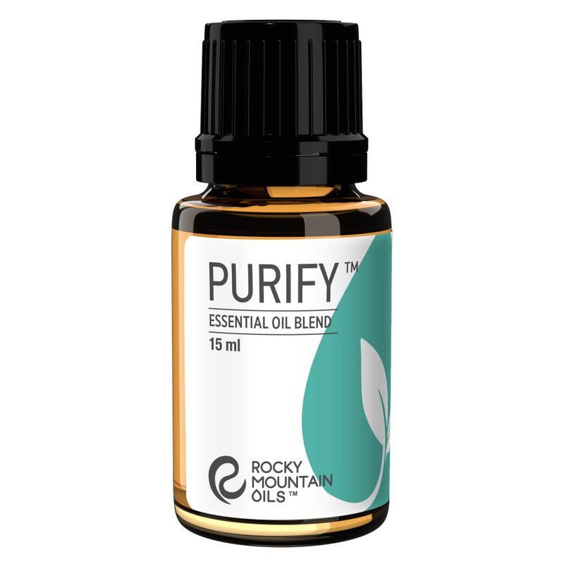 Rocky Mountain Oils Purify Essential Oil Blend 15ml - Organic, Diffuser Oil, Frankincense, Sage Oil Pure Essential Oils for Diffuser and Aromatherapy, Perfect for Hotel, Spa, Diffuser Oil - Image 1