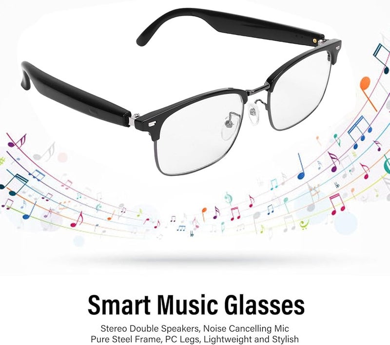 Vbestlife Smart Glasses 5 3 Inch Magnetic Polarized Lenses Double Driver Speakers Noise Cancellation - Image 3