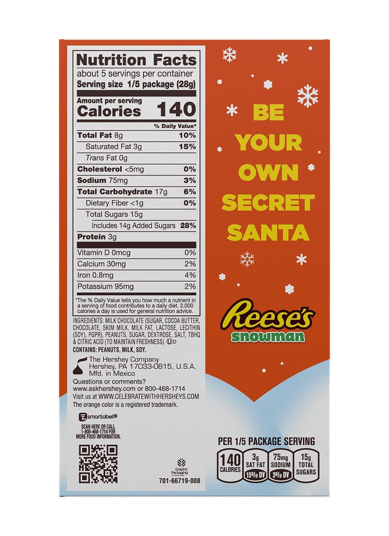 Reese's رجل الثلج بزبدة الفول السوداني - Image 2