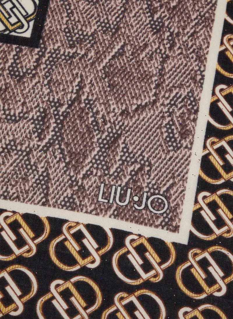 Liu Jo Foulard with monogram logo