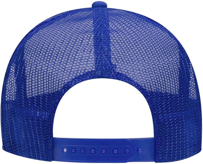 Polyester Foam Front 5 Panel High Crown Mesh Back Trucker Hat