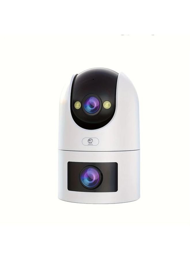 Dual Lens 360 Panoramic Camera 1296P HD Remote Monitoring Auto Tracking IP66 Waterproof - Image 1