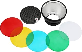 Godox GODOX Godox AD-R14 Standard Reflector with Filter Kit for  AD300 Pro Monolight (Godox Mount  - Image 1