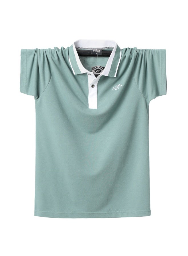 Men Polo Shirt Mens Polo Shirts Summer Casual Cotton Short Sleeves Shirt Homme Plus Size Business Work Men Tops Tees - Image 1