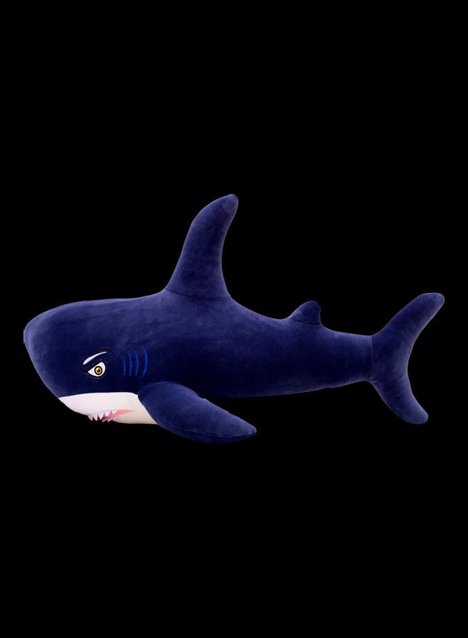 XiuWoo Baby Plush Toy Shark Shape Anti-Scrape Skin-Friendly Doll 30x30x30cm  - Image 1