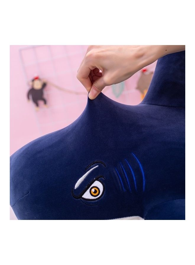 XiuWoo Baby Plush Toy Shark Shape Anti-Scrape Skin-Friendly Doll 30x30x30cm  - Image 5