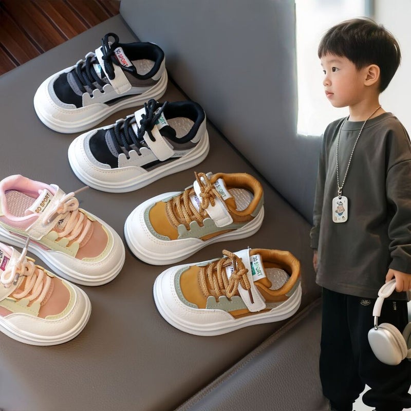 Mesh Sneakers Lightweight Flexible Sole Walking Shoes For Kids Indoor And Outdoor Activities - Image 2