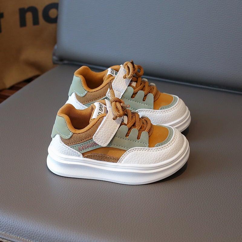 Mesh Sneakers Lightweight Flexible Sole Walking Shoes For Kids Indoor And Outdoor Activities - Image 1
