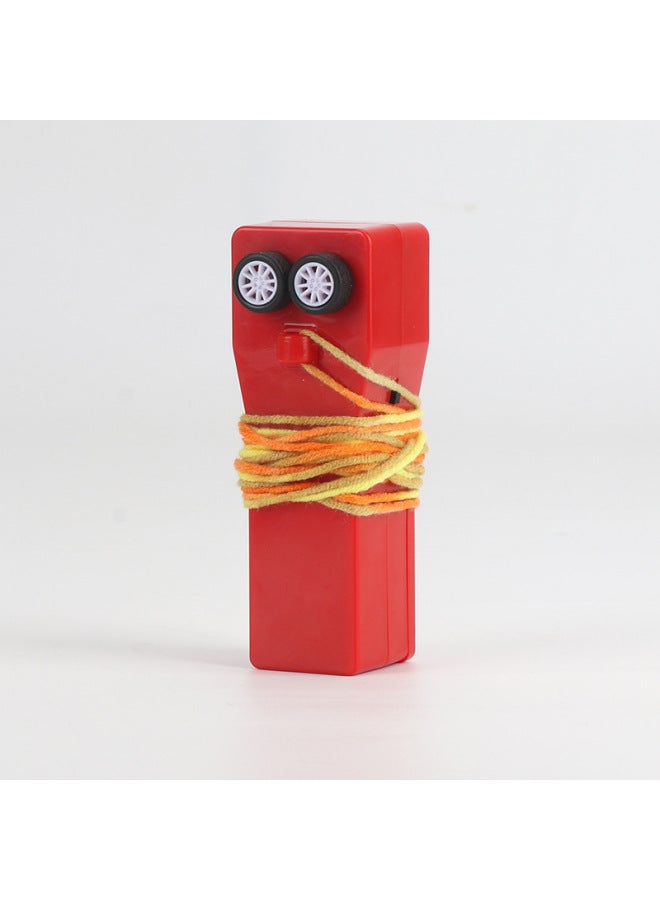 Loquat Products ZipString Rope Thruster Handheld Sports Fun Electric Toy Tiktok-Color:Revised Red - Image 1
