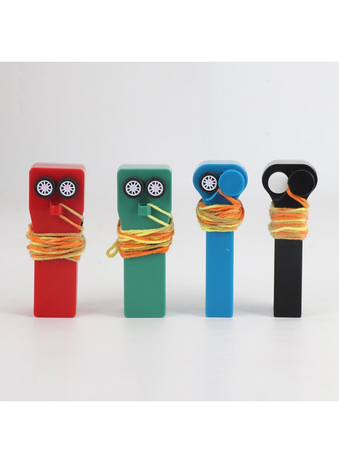 Loquat Products ZipString Rope Thruster Handheld Sports Fun Electric Toy Tiktok-Color:Revised Red - Image 5