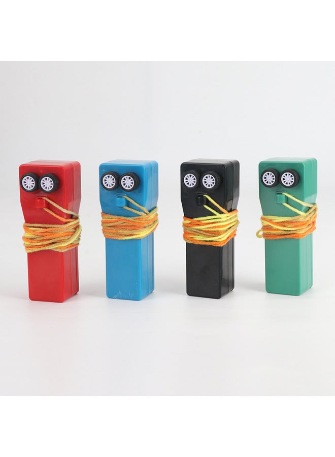 Loquat Products ZipString Rope Thruster Handheld Sports Fun Electric Toy Tiktok-Color:Revised Red - Image 4