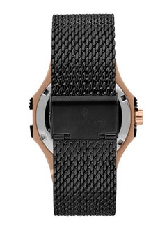 Maserati Potenza Men Black Dial Stainless Steel Mesh Watch R8853108010 - 42mm  - Image 3