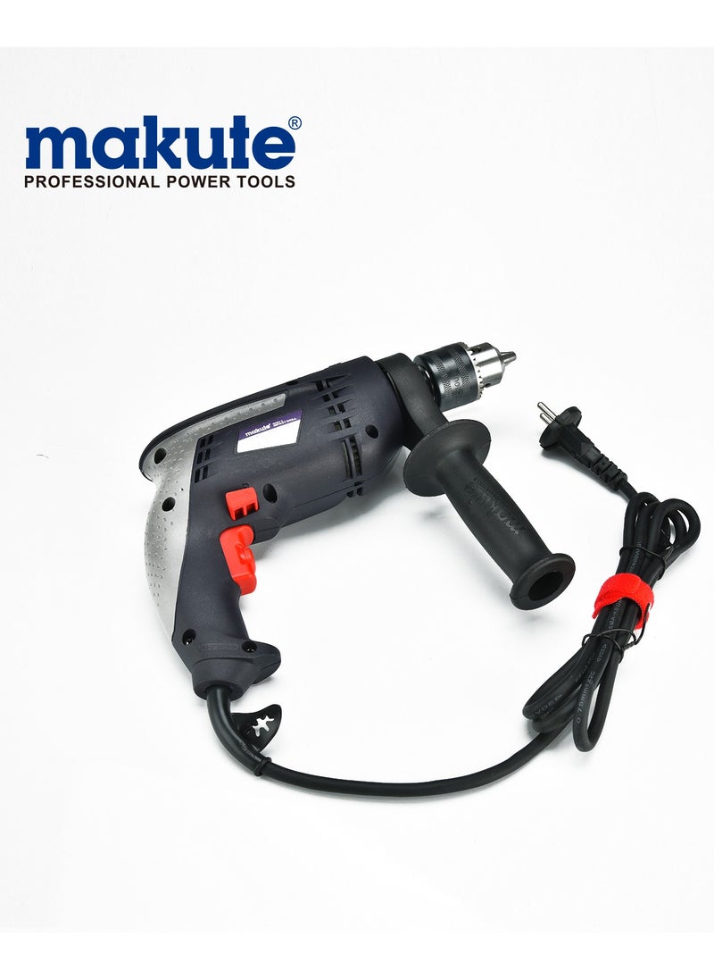makute Electric drill 13 mm, 710 watts, speed 3000 rpm, ISO9001 quality certificate  - Image 2