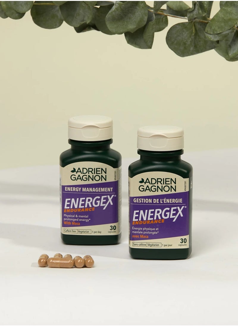 ADRIEN GAGNON - Energex Endurance Vegeterian Capsules 30 - Image 1