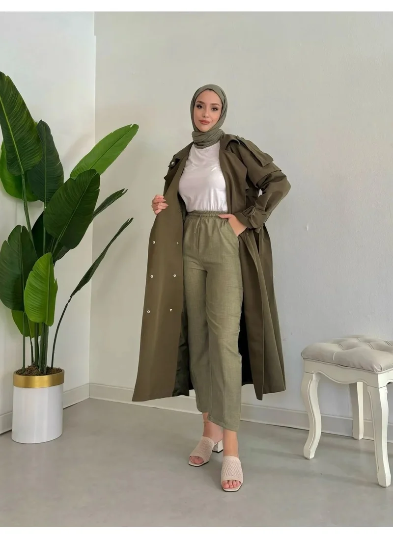 Swana Melaj Fabric Sofia Linen Trousers