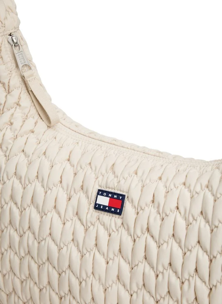 TOMMY JEANS Logo Quilted Crossbody Bag
