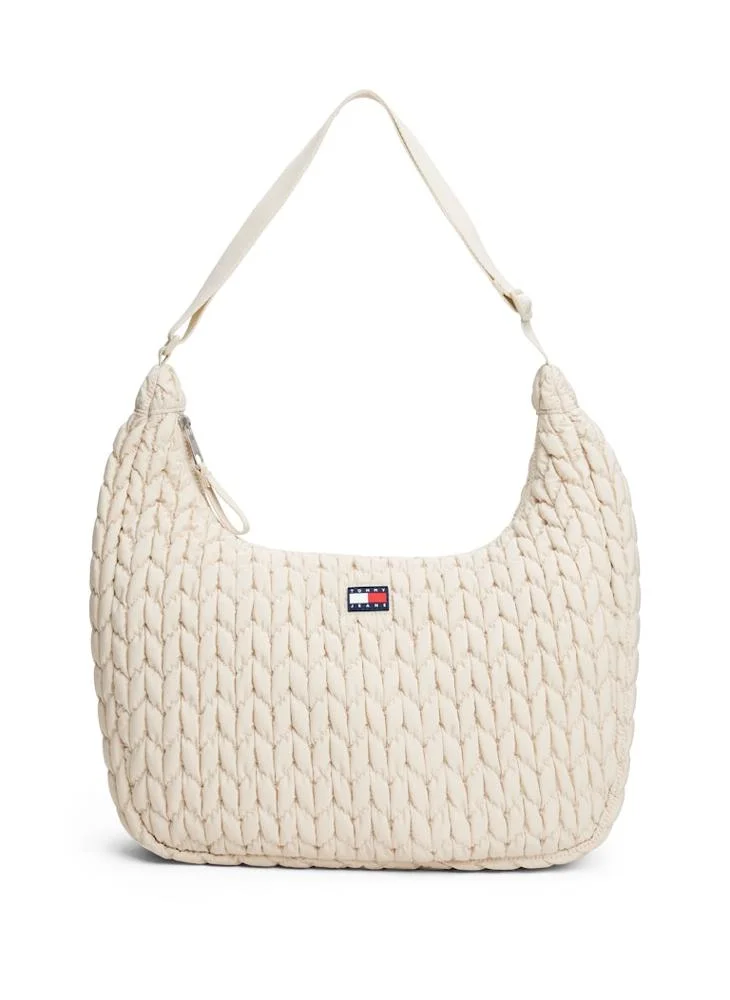 TOMMY JEANS Logo Quilted Crossbody Bag
