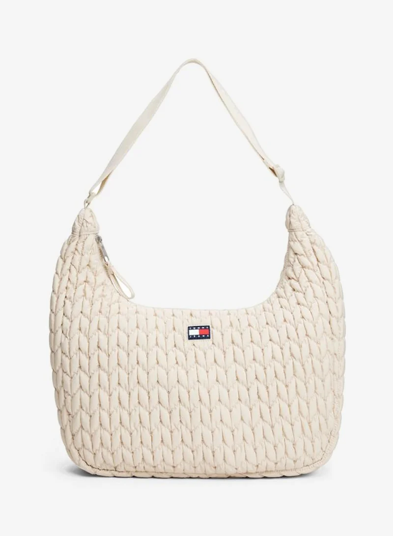 Logo Quilted Crossbody Bag