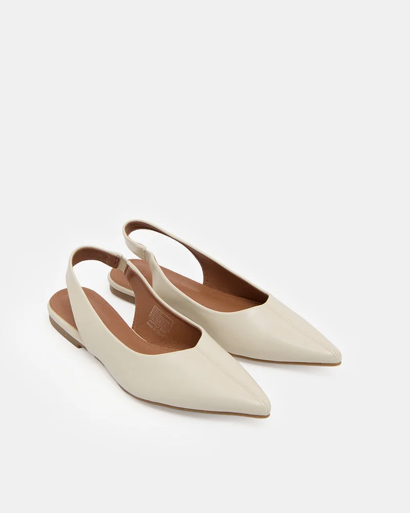 REDTAG Women Beige Pointed Mules