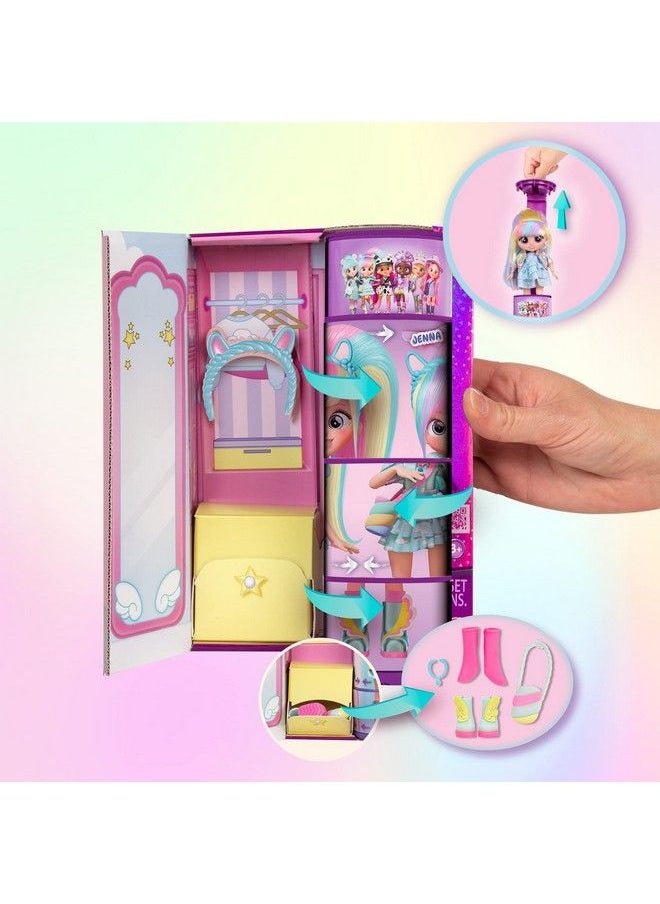 CRY BABIES - Bff Jenna Fashion Doll With 9+ Surprises Including Outfit And Accessories For Fashion Toy Girls And Boys Ages 4 And Up 7.8 Inch Doll - Image 1