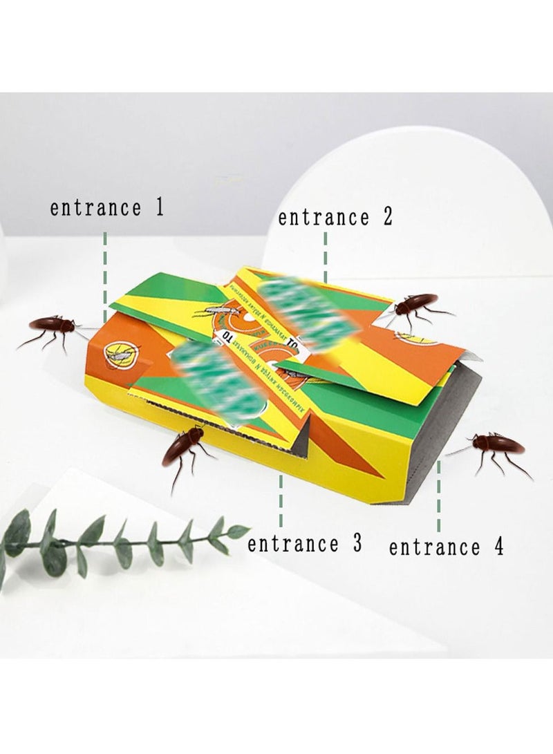 URbazaar 10pcs Cockroach Traps Roach Traps for Family Sticky Traps to Protect You from Cockroaches - Image 5