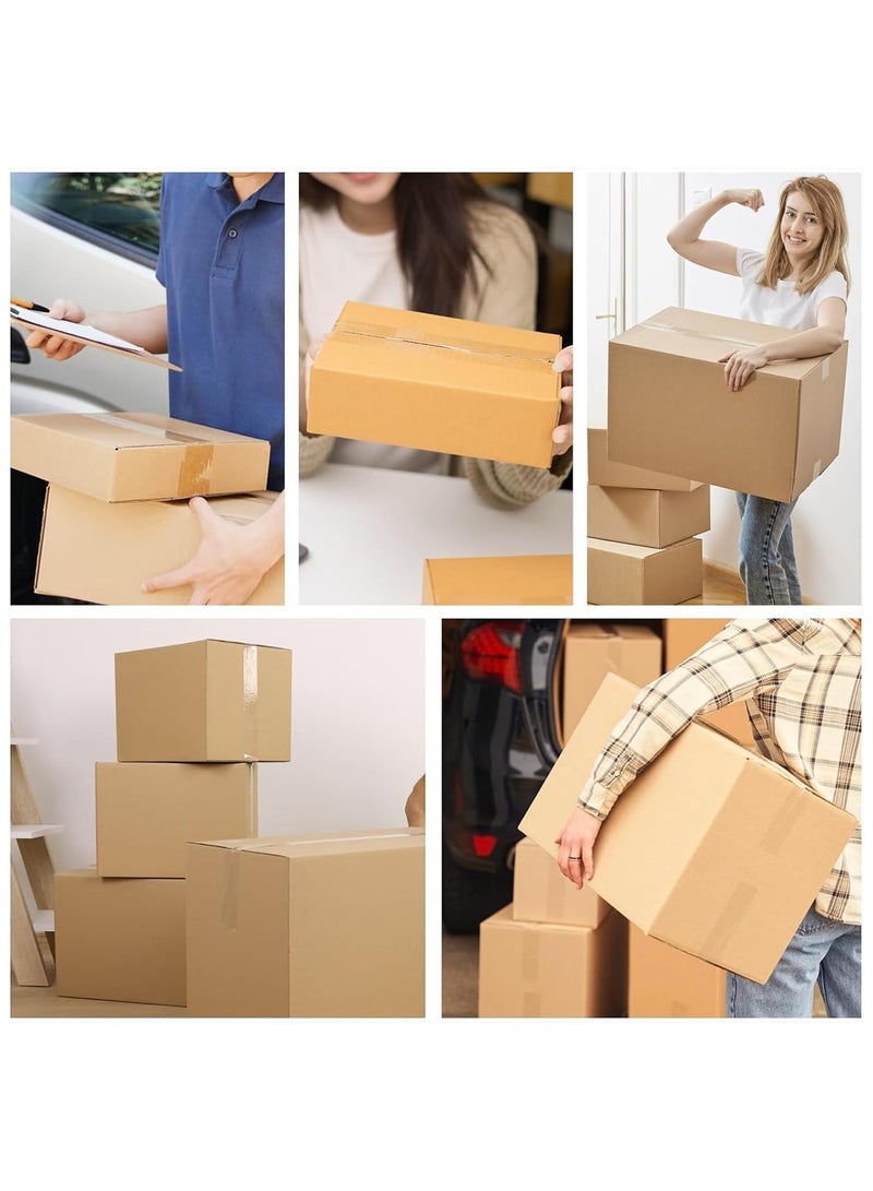 HarabiMed 6-Pack Clear Adhesive Tape 100 Yard Roll for Packaging, Sealing & Office Use – Strong, Durable & Transparent - Image 3