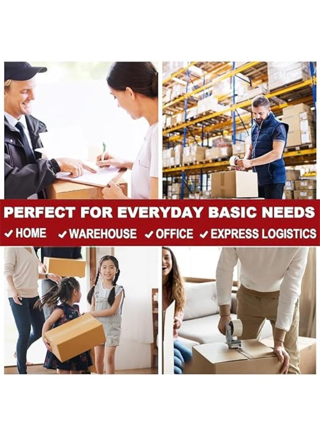 HarabiMed 6-Pack Clear Adhesive Tape 100 Yard Roll for Packaging, Sealing & Office Use – Strong, Durable & Transparent - Image 5