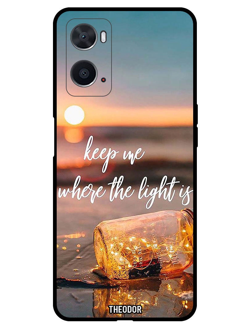 Theodor غطاء حماية لجهاز OPPO A76 ابقيني حيث الضوء - Image 1