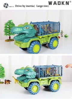 Dinosaur Truck Toys With 15 Dinosaur Toys Playset Figures,Toy Trucks for Boys,Large Dinosaur Carrier Truck, Dinosaur Toys, Friction Powered Cars, Dino Car Playset Toys for Kids Boys Grils - pzsku/Z6781AF30FF049199EBBDZ/45/_/1723539528/767f364c-8320-4246-a52c-3d31a25f01a8