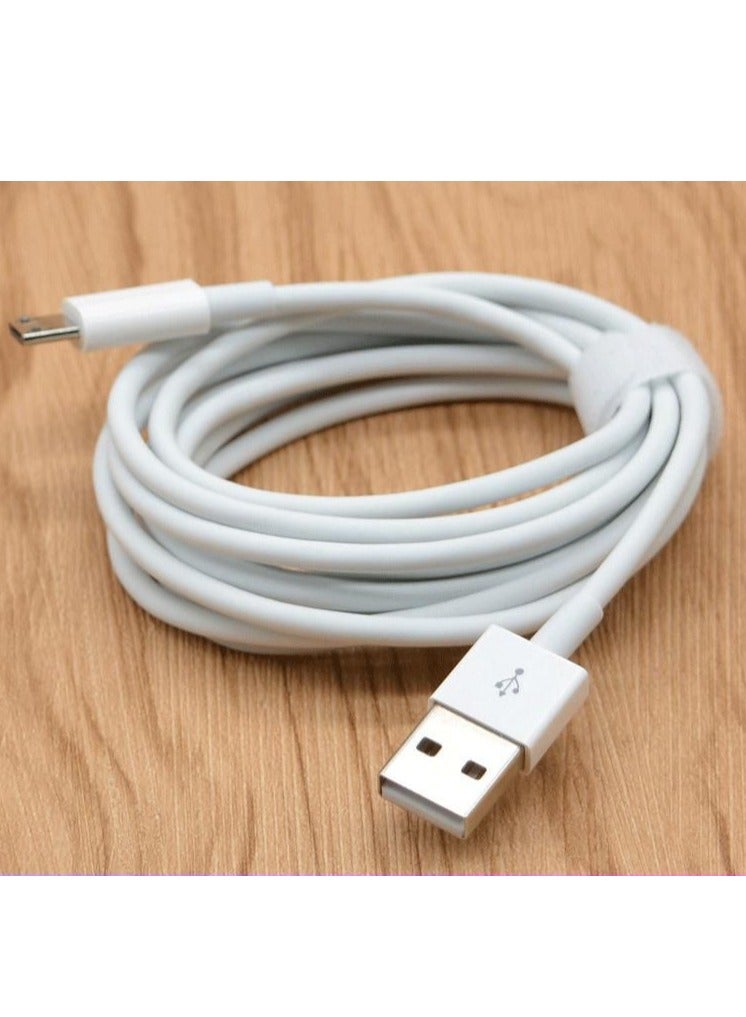كابل شاحن طاقة مايكرو يو اس بي لمزامنة البيانات لهاتف سامسونج جالاكسي/ فيفو/ اوبو/ ريدمي - Image 1